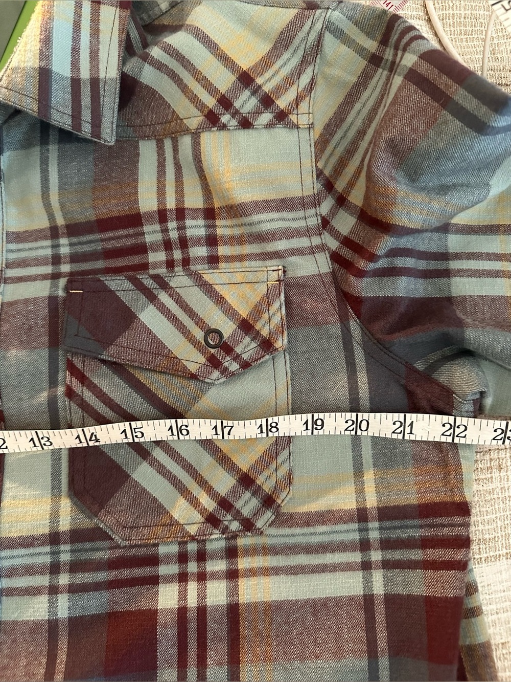 L.L Bean Katahdin Performance Traditional Fit Flannel Shirt NWT - Picture 8 of 10